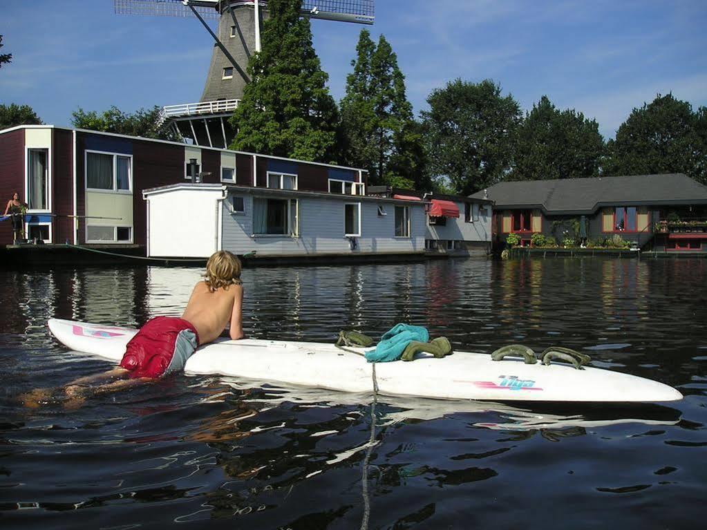 Houseboat Under The Mill Otel Amsterdam Dış mekan fotoğraf